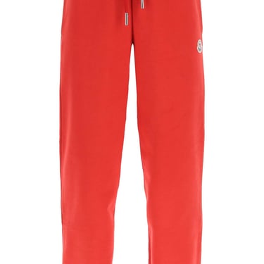 Moncler Basic Sweat Pants With Logo Patch