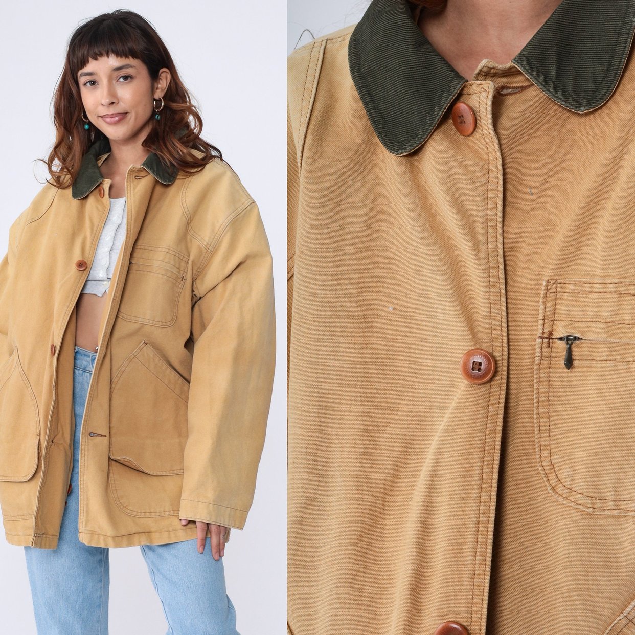 ジャケット・アウター LL been corduroy coat 90's L.L. Bean | Jackets & Coats | Ll Bean Vintage Corduroy Barn Jacket