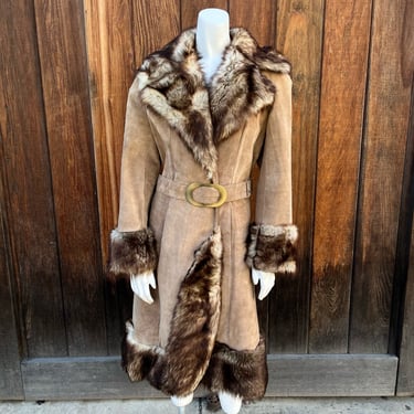 1970s Furry Suede Coat
