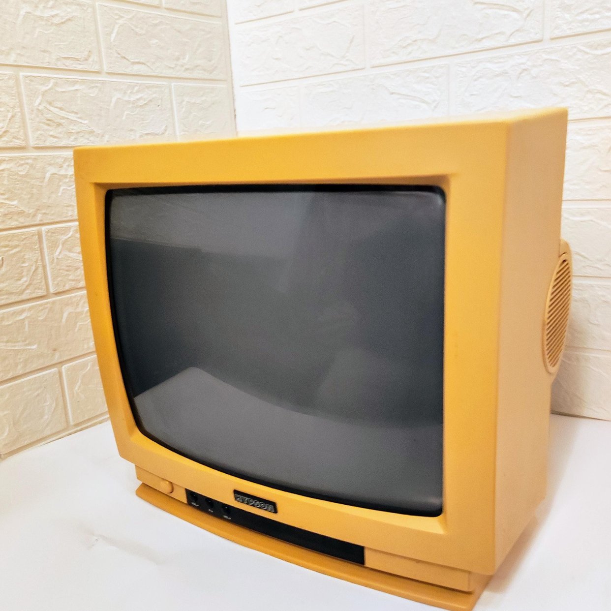 Vintage TV Ancienne Pizon Dros Type PV 32 Luxe - Années 1970 - En état De Marche