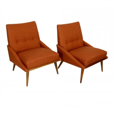 Pair of Kroehler Slipper Chairs