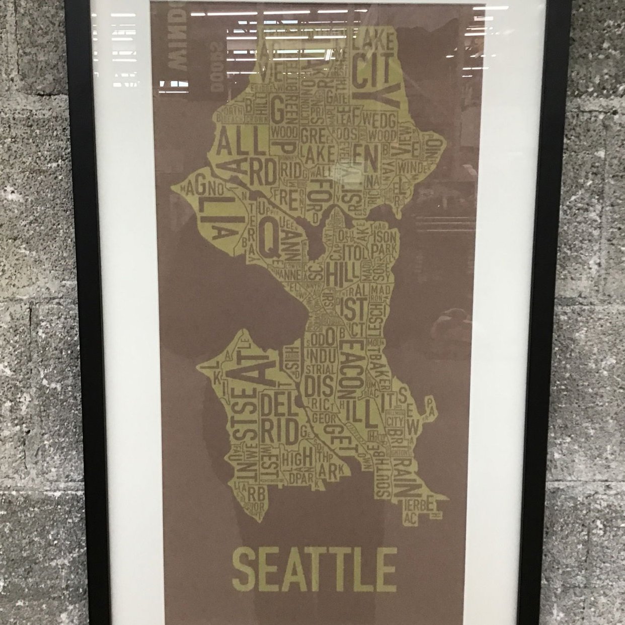 Seattle Neighborhood Map (Seattle) | Second Use - Seattle and Tacoma ...
