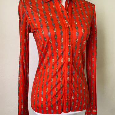 RARE Vintage 70s CELINE Paris Iconic Chain Print | Little Spark