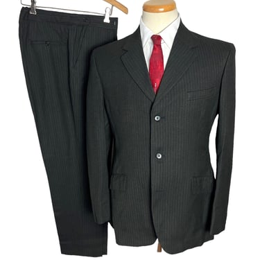 Vintage 1960s/1970s John Collier 2pc Mohair Suit ~ size 38 R ~ jacket / pants ~ Mod 