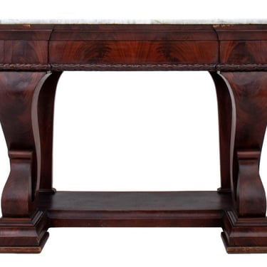 American Empire Console, Likely New York, 1850s