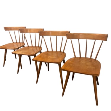 Set of  4 Paul Mccobb Planner Group Side Chairs