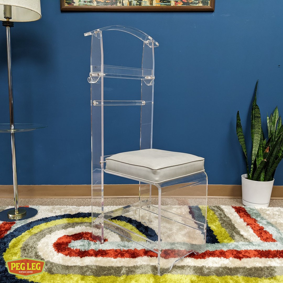 Vintage lucite valet Peg Leg Vintage Beltsville, MD