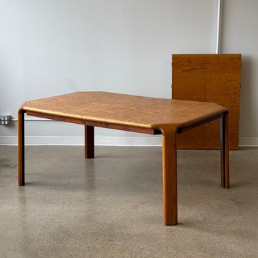 Extendable Oak Dining Table by Lou Hodges for Generation 80