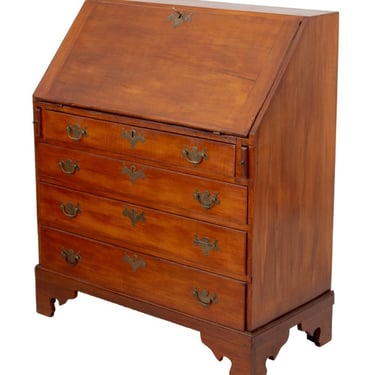 American Maple Slant Front Desk, Late 18th C.