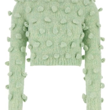 Loewe Woman Mint Green Acrylic Blend Sweater