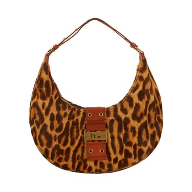 Dior Cheetah Print Shoulder Bag