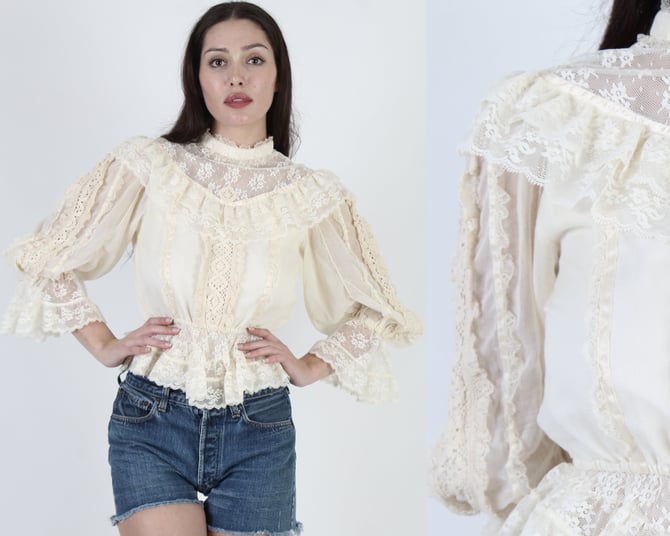 Fleur lace blouse – YILON