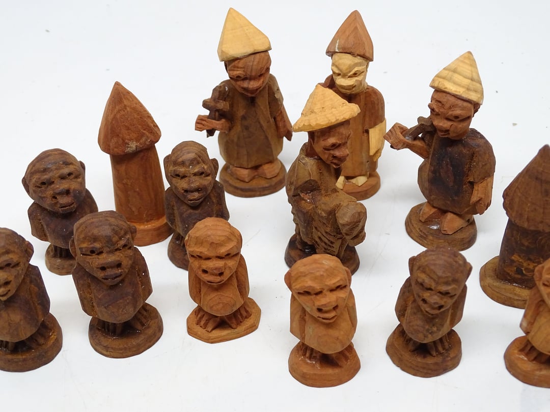 Handcarved: Nativity Scene Wood Sculpture hotsell from Ghana (14 Piece)