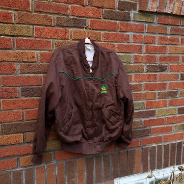 Vintage 1990's Clarkfield Brown's Work Insulated Chore Jacket / Large 