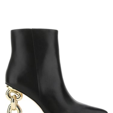 CULT GAIA Black Leather Zelma Ankle Boots