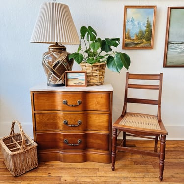 Stone Top 3 Drawer Dresser