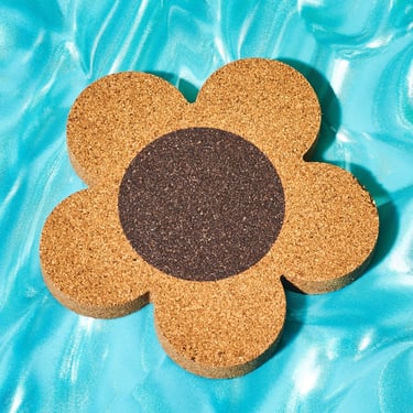 Flower Cork Coaster