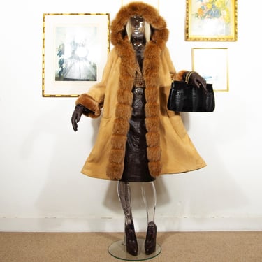 80s vintage real fur boa y2k jacket 80s vintage real fur boa