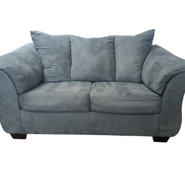 Ashley Furniture Light Blue Loveseat