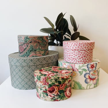 Lidded Cloth Boxes