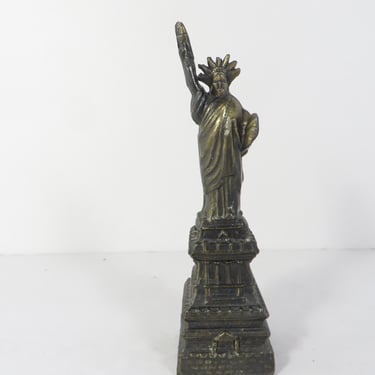 Vintage Statue of Liberty Souvenir - Brass Statue of Liberty 