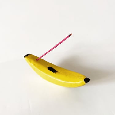 Banana Incense Holder 