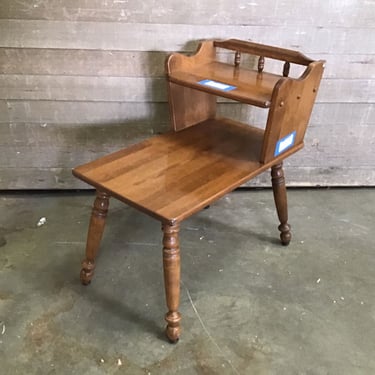 Colonial Style Two-Tier Table (Tacoma)