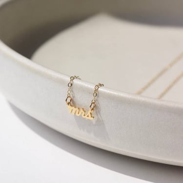 Ever After Necklace in 14k Gold Fill or Sterling Silver 