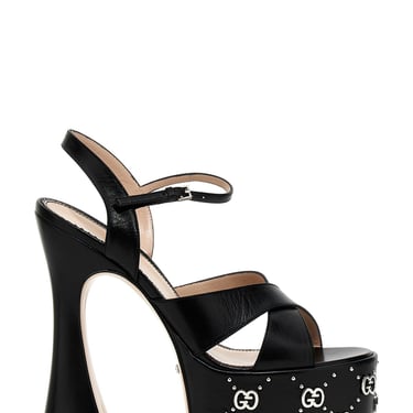 Gucci Women 'Crossover Gg' Sandals