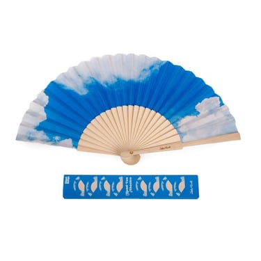 Cloud Folding Fan