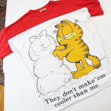 Vintage 70s Garfield Baggy Sleep Shirt - They Don't Make Em Cooler Than Me - United Feature Syndicate 1978 