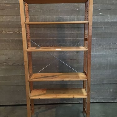 Open Wooden Bookshelf (Tacoma)