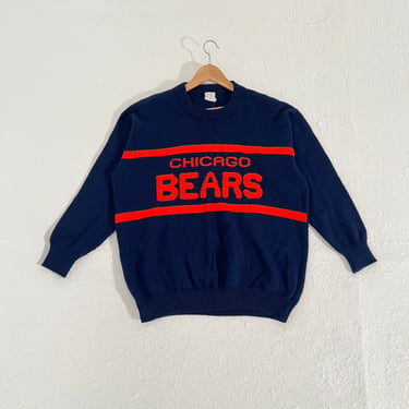 Vintage 80's Chicago Bears Sweater sz XL