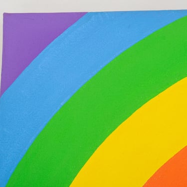 Capobianco Pop Art Rainbow Acrylic on Canvas
