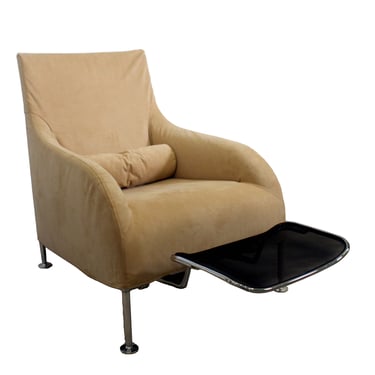 B&B Italia Maxalto Florence by Antonio Citterio Lounge Chair with Mesh Foot Rest 