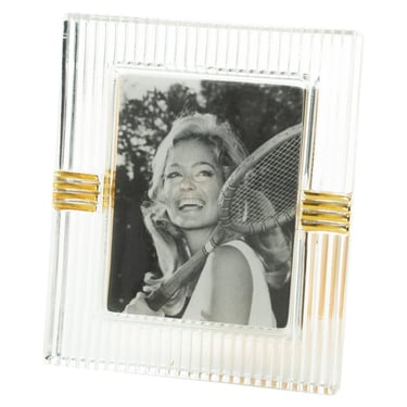 Christian Dior Paris 1990s Crystal Picture Frame