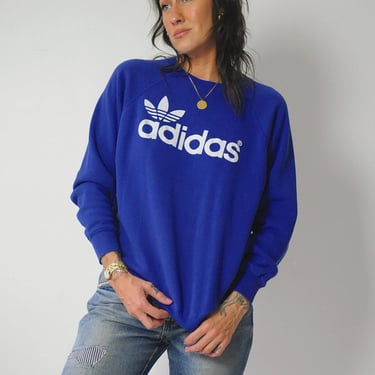 1980's Adidas Trefoil Sweatshirt