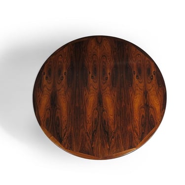 Johannes Andersen #331 Rosewood Galaxy Dining Table with Two Leaves, for Eight