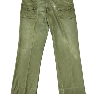 Vintage Boy Scouts BSA Green Utility Hiking Pants Adult Size 40