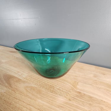 Large Blenko Glass Bowl 
