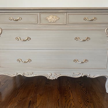 Available ***French style Linen Beige Dresser/Changing Table 
