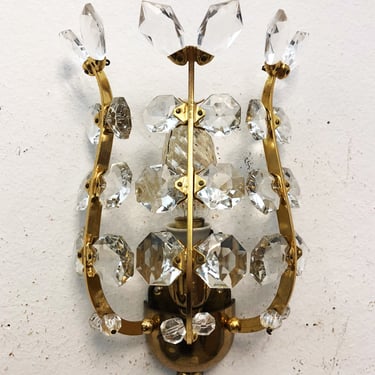 Pair of Oswald Haerdtl Sconces for Lobmeyr 