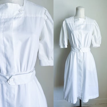 Vintage Service Uniform Dress / Waitress / Nurse // XS 