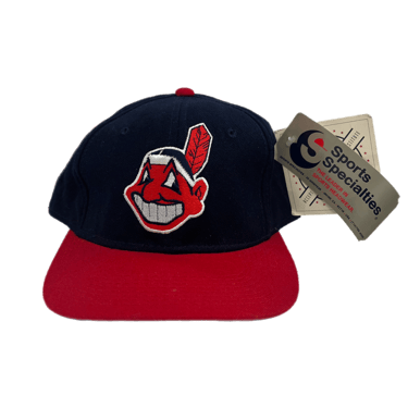 Vintage Cleveland Indians &quot;Sports Specialties&quot; Wool Fitted Hat