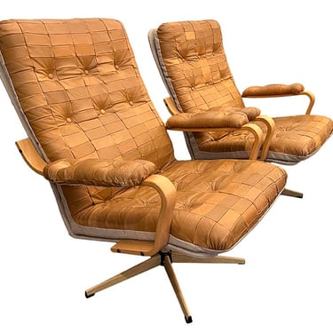 Danish swivel chairs