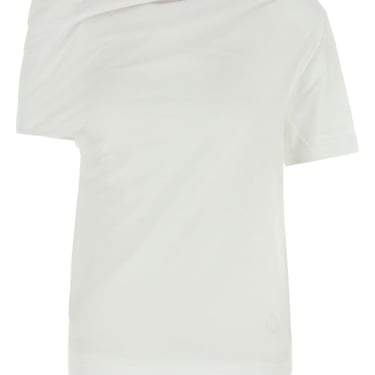 Givenchy Women White Cotton T-Shirt