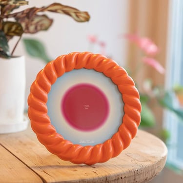 Orange Shell Photo Frame