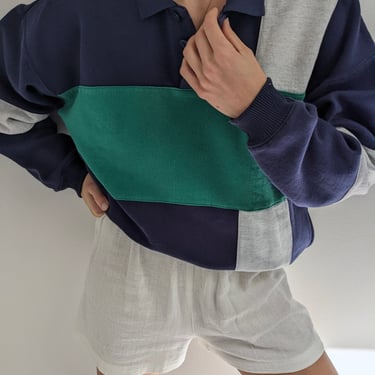 Vintage Leisure Henley Sweatshirt