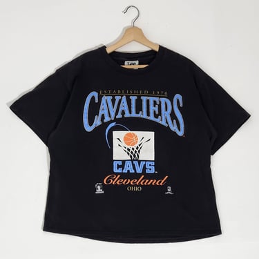 Vintage 1990s Cleveland Cavaliers Basketball T-Shirt Sz. XL