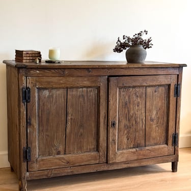 Antique French Oak Sideboard 